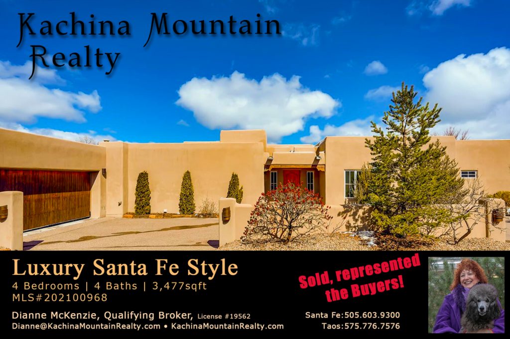 Luxury Santa Fe Sold Property Represnted the Buyer
